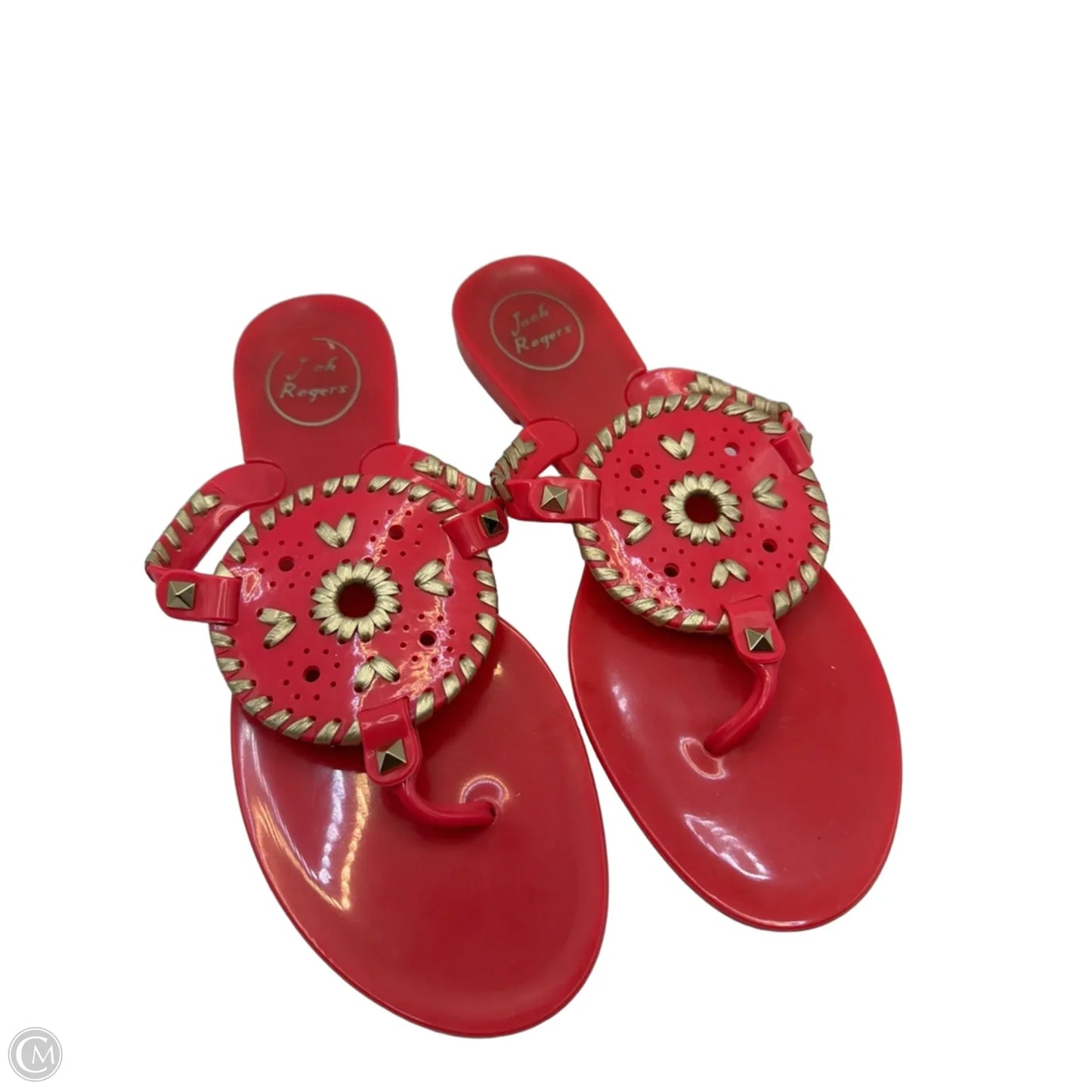Sandals Flip Flops By Jack Rogers In Pink, Size: 8