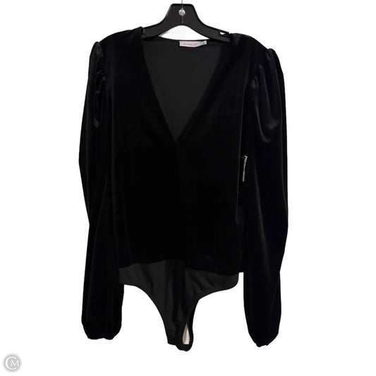 Bodysuit By Shoedazzle In Black, Size: L