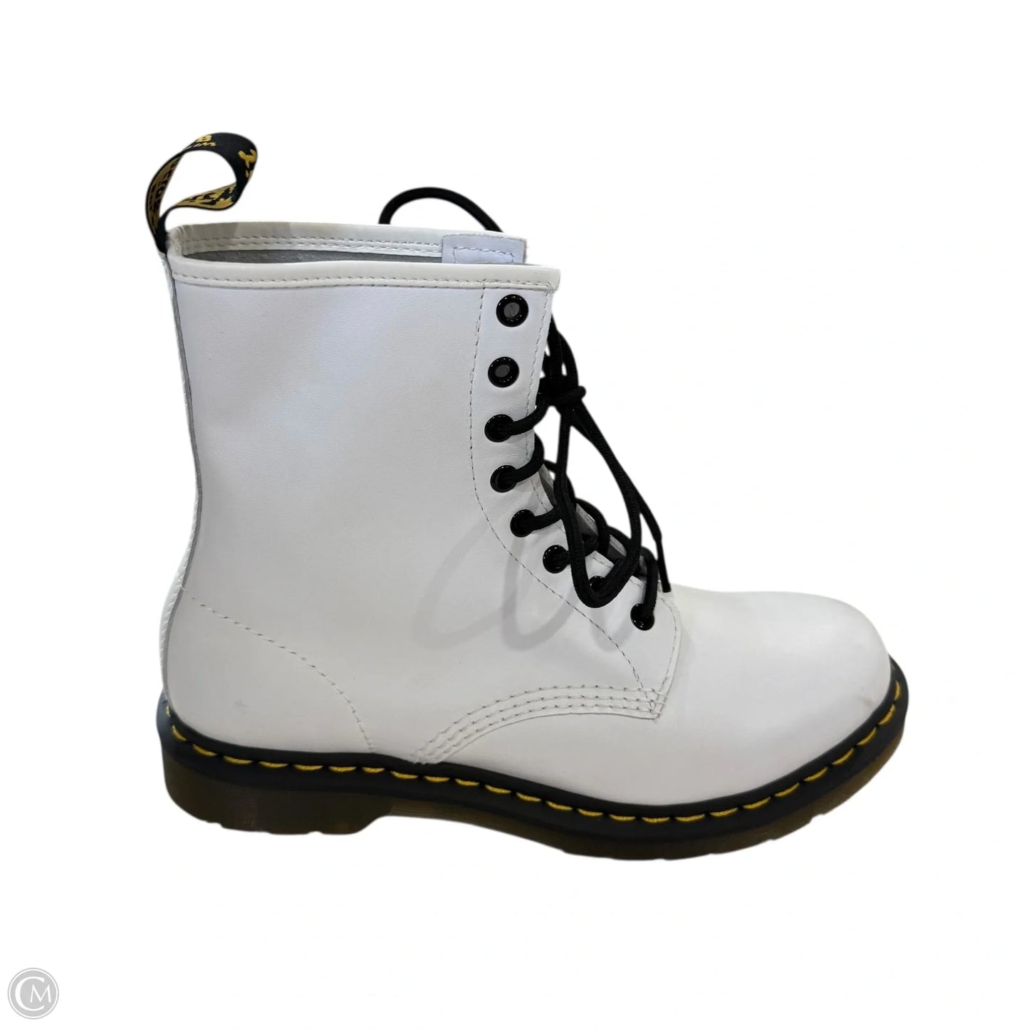 Boots Ankle Flats By Dr Martens In White, Size: 10
