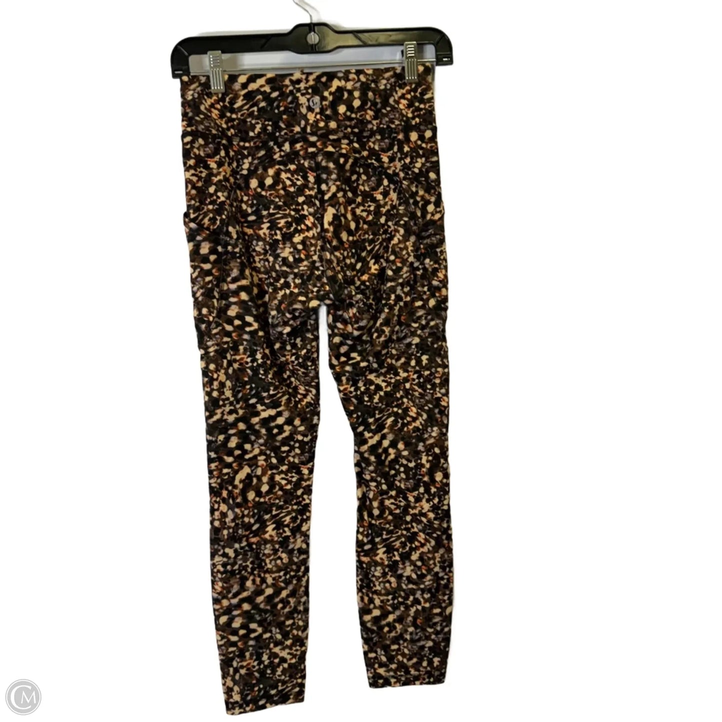 Athletic Leggings By Lululemon In Brown, Size: 6