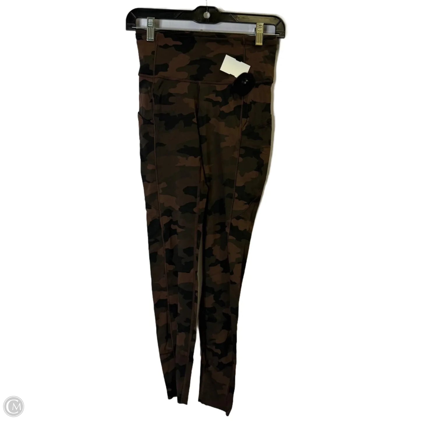 Athletic Leggings By Lululemon In Brown, Size: 4