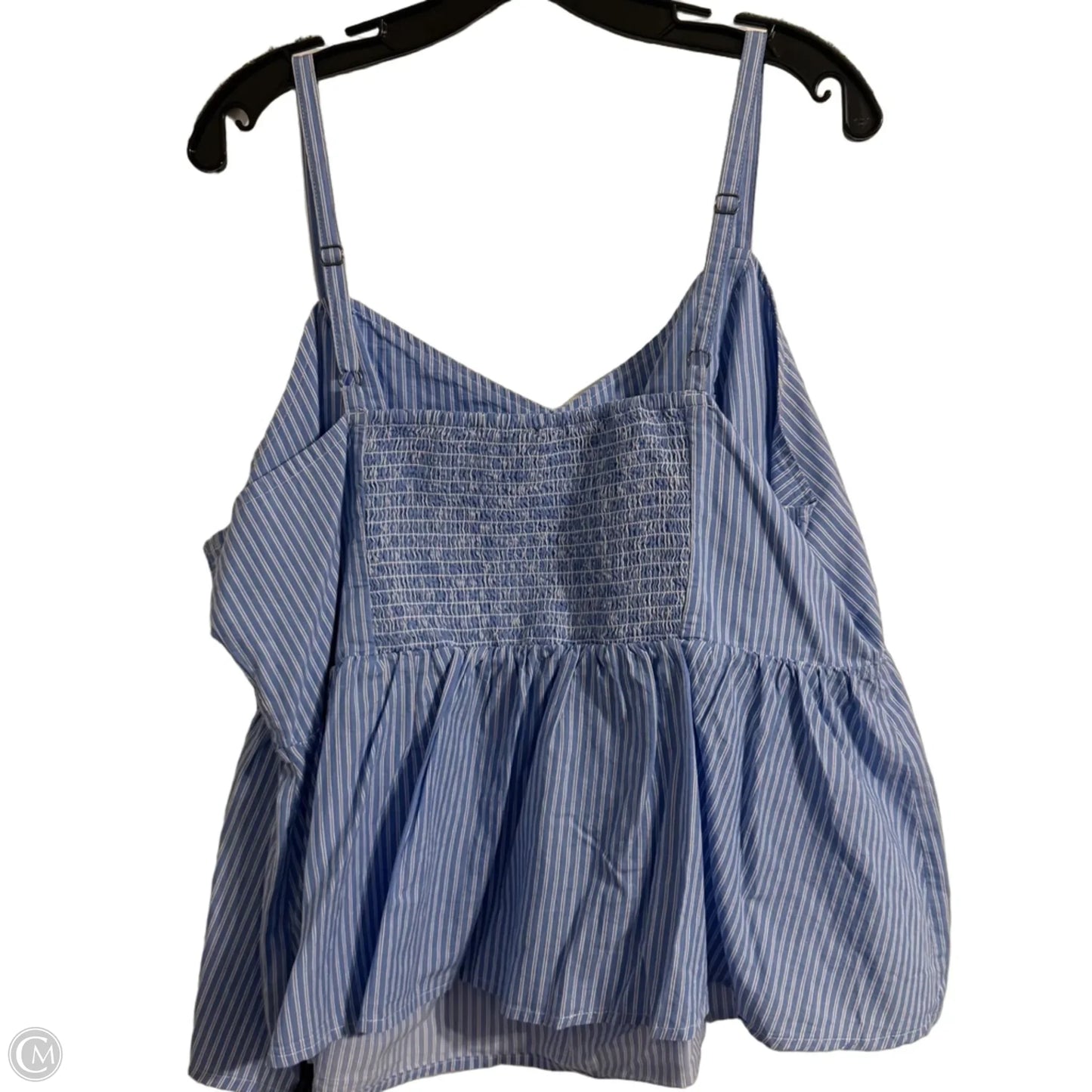 Top Sleeveless By Old Navy In Striped Pattern, Size: Xxl