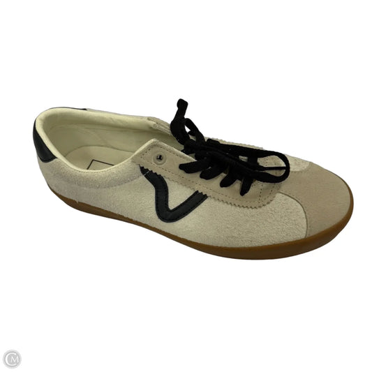 Shoes Sneakers By Vans In Taupe, Size: 9.5