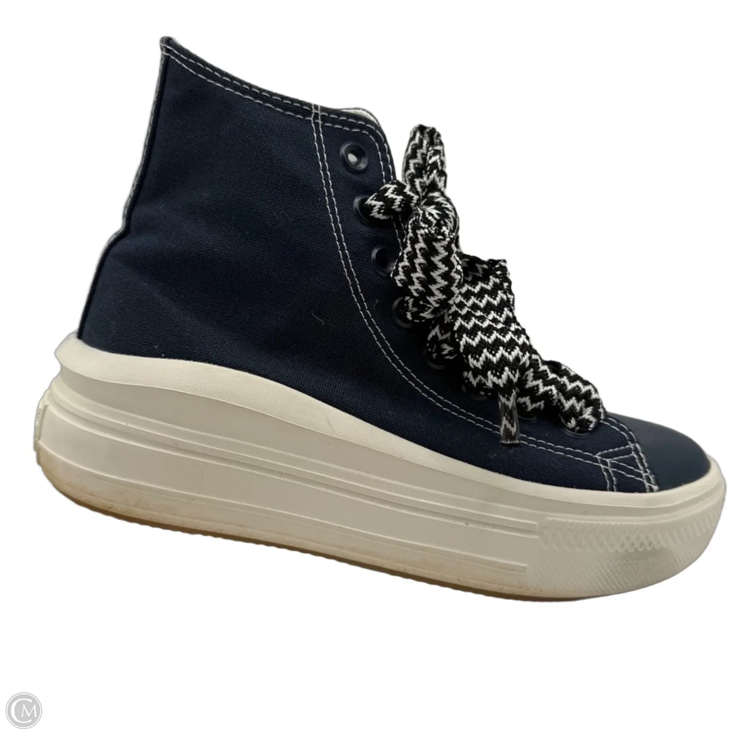 Shoes Sneakers Platform By Converse In Navy, Size: 7