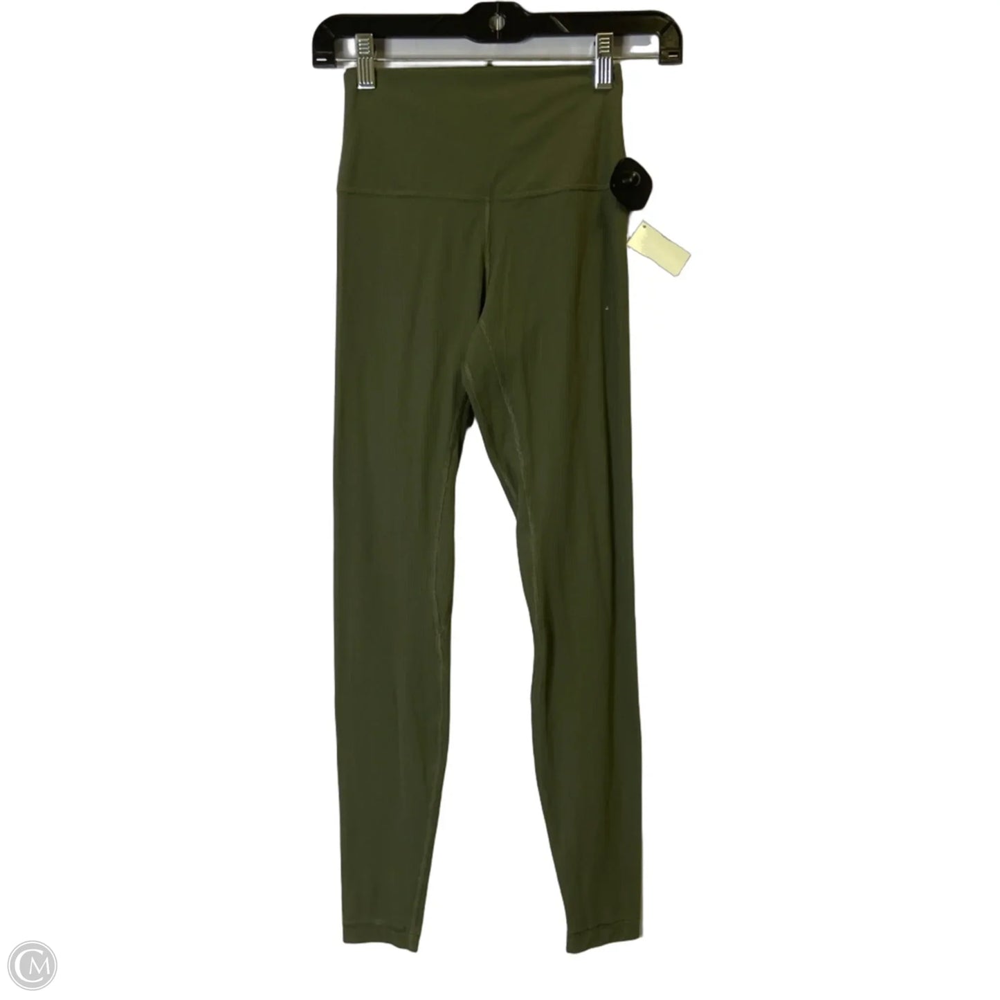 Athletic Leggings By Lululemon In Green, Size: 4