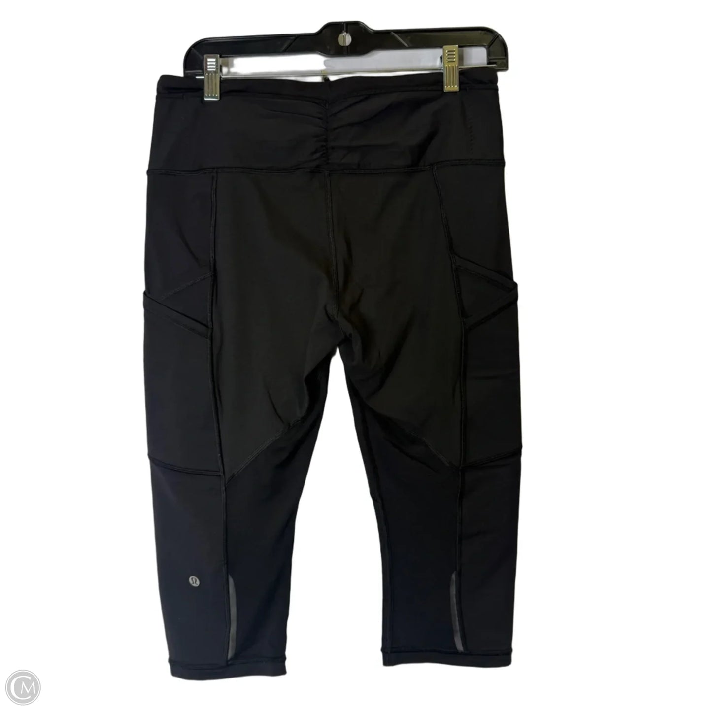 Athletic Capris By Lululemon In Black, Size: 10