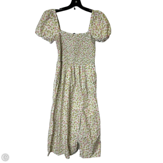 Dress Casual Midi By J. Crew In Multi-colored, Size: S