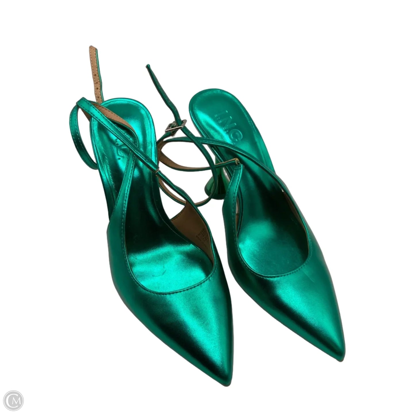 Shoes Heels Stiletto By Inc In Green, Size: 8.5