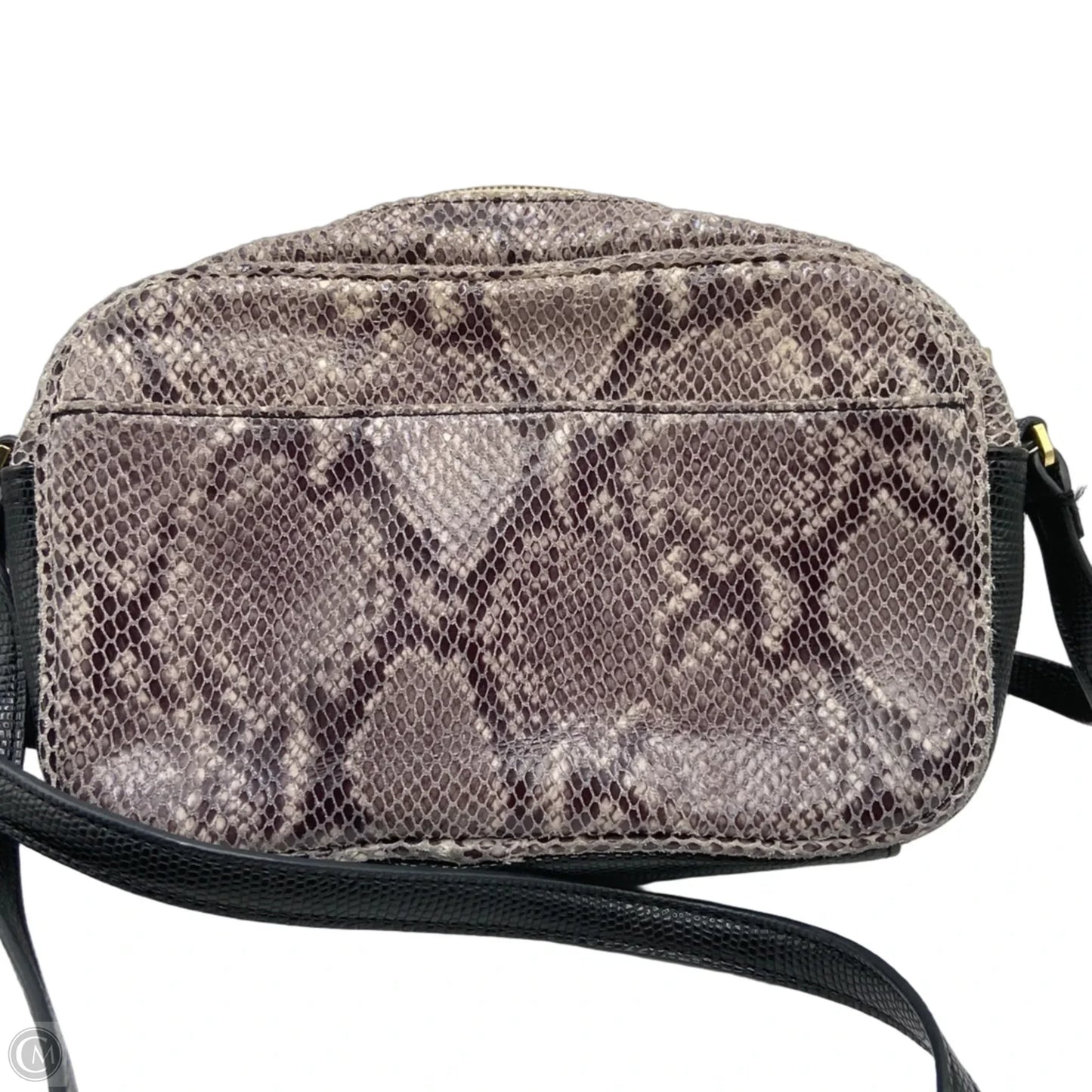Crossbody Leather By Clothes Mentor, Size: Medium