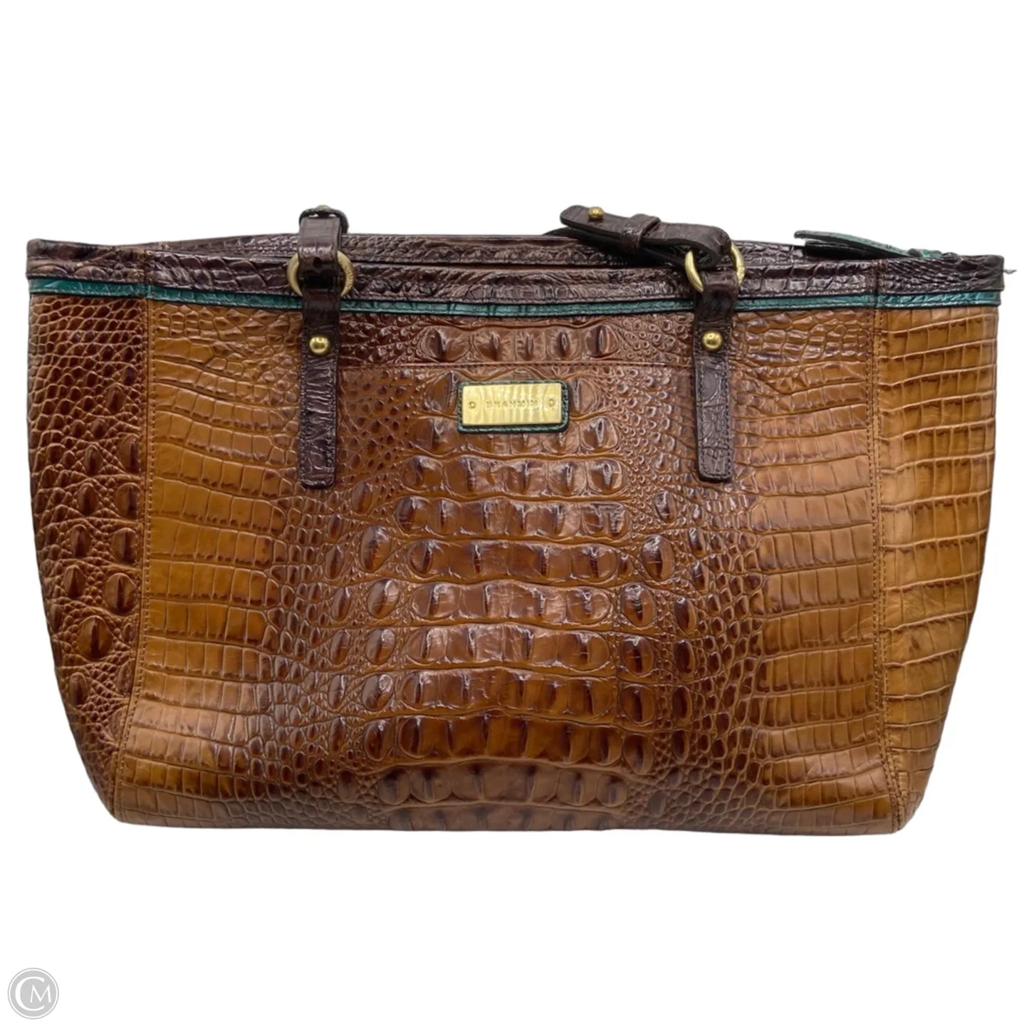 Handbag Designer By Brahmin, Size: Large
