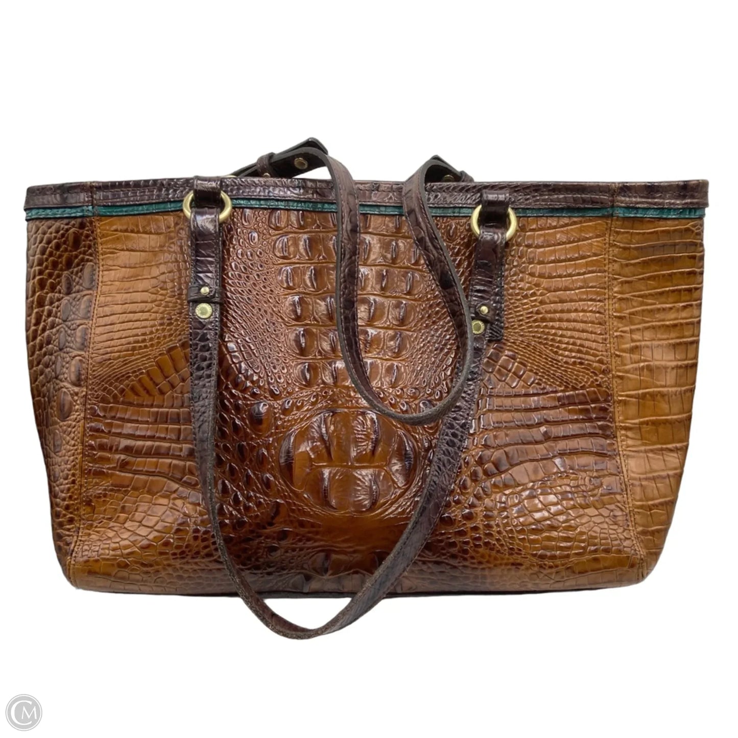 Handbag Designer By Brahmin, Size: Large