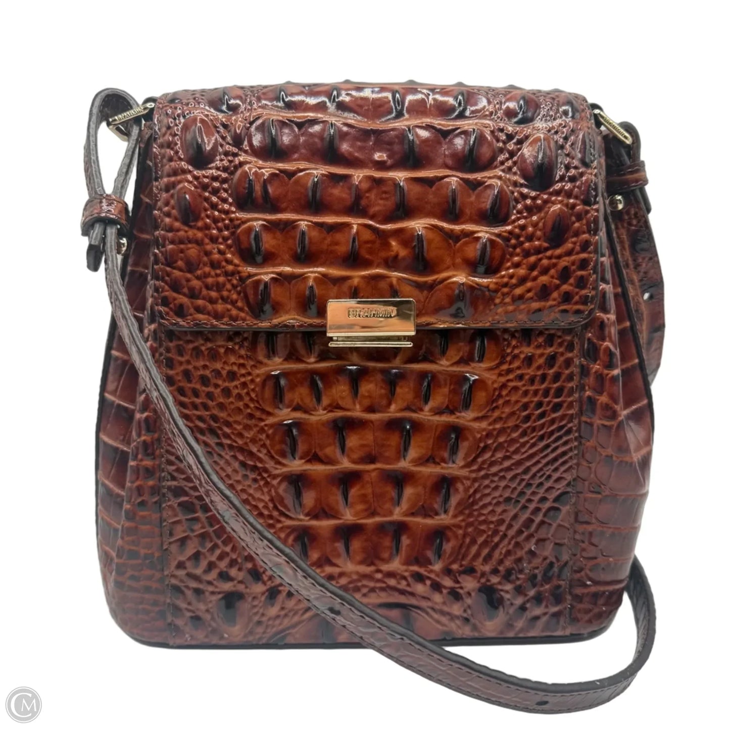 Crossbody Designer By Brahmin, Size: Medium
