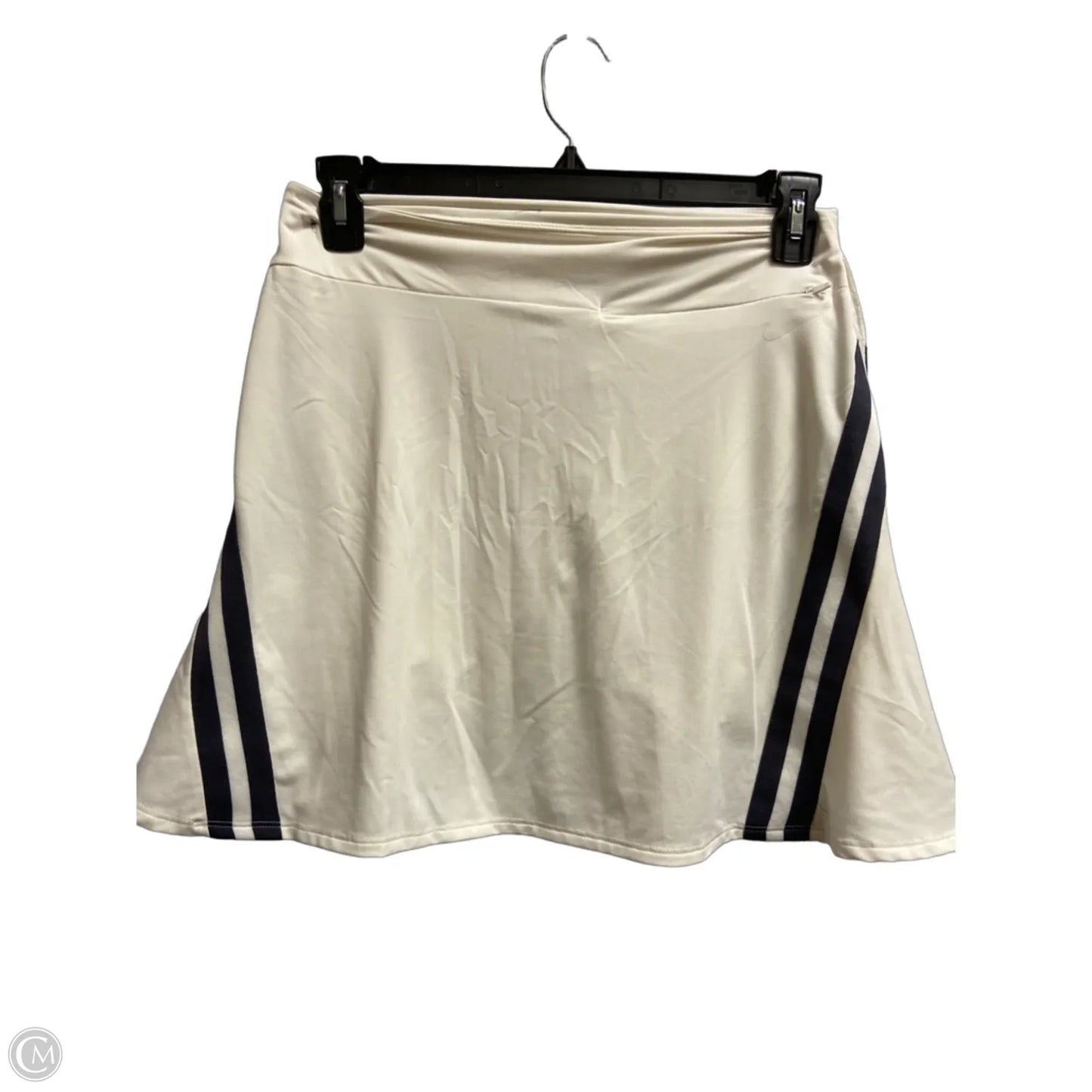 Athletic Skort By Nike Apparel In Cream, Size: S