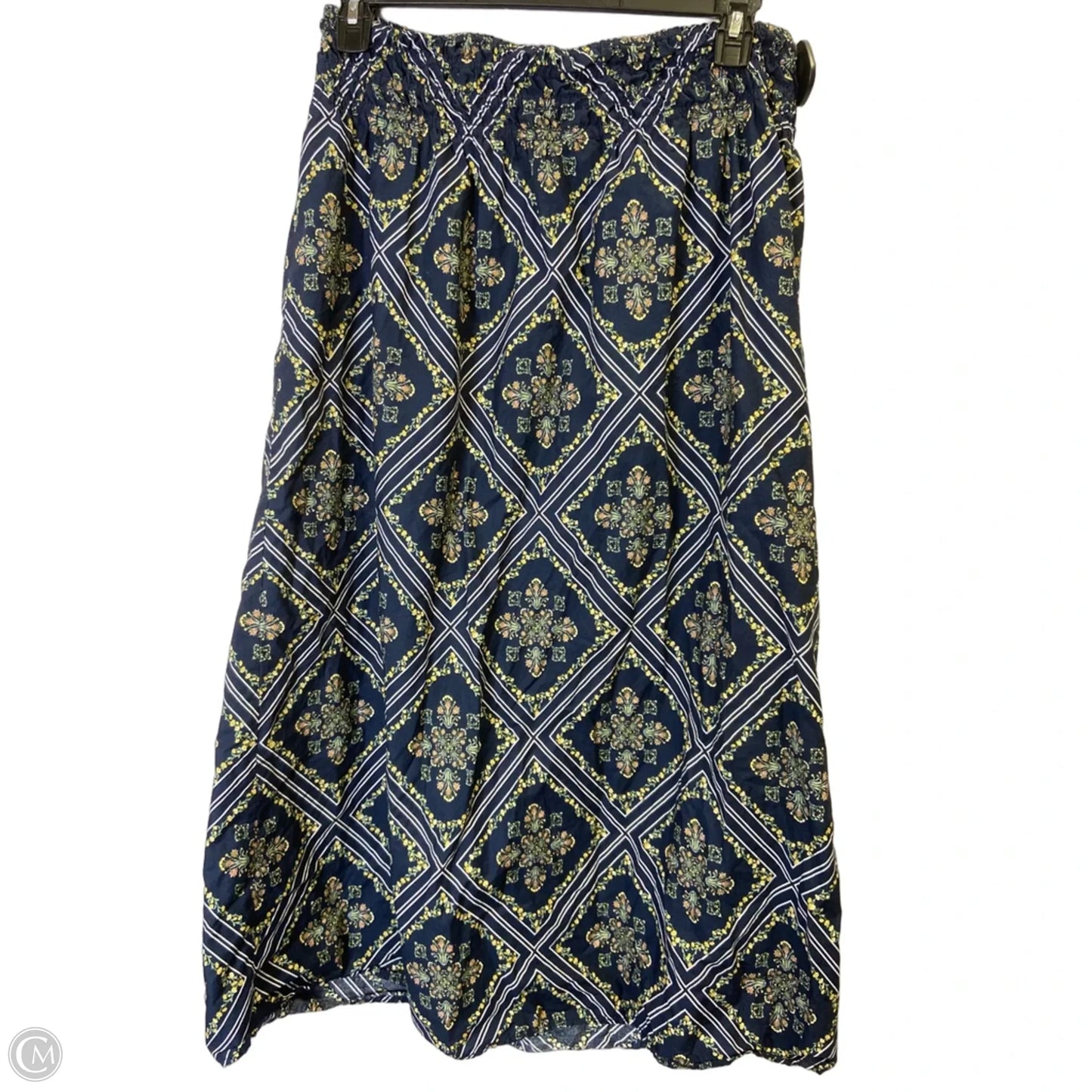 Skirt Midi By Loft In Blue, Size: L