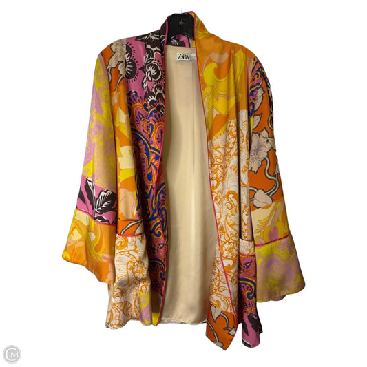 Kimono By Zara In Multi-colored, Size: L