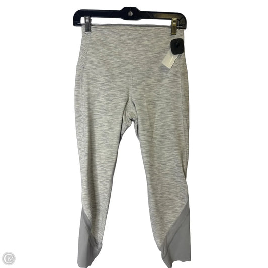 Athletic Leggings By Lululemon In Grey, Size: 8