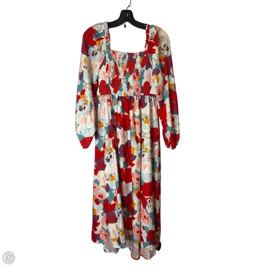 Dress Casual Maxi By Shein In Multi-colored, Size: M