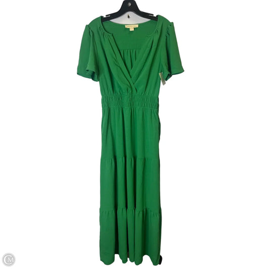 Dress Casual Maxi By Monteau In Green, Size: M