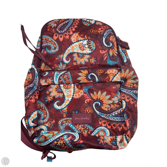 Backpack By Vera Bradley, Size: Medium