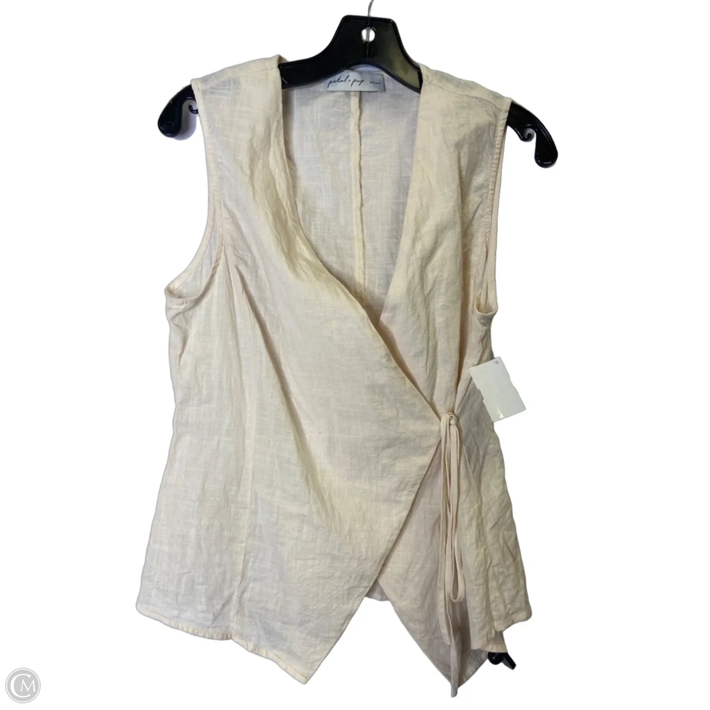 Top Sleeveless By Petal & Pup In Cream, Size: Xl