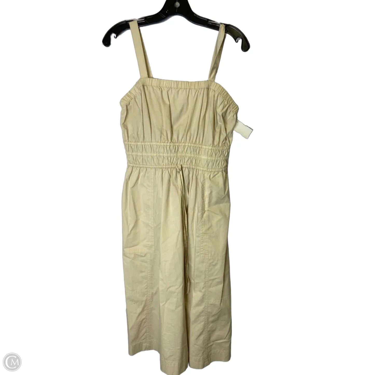 Dress Casual Midi By Universal Thread In Cream, Size: M