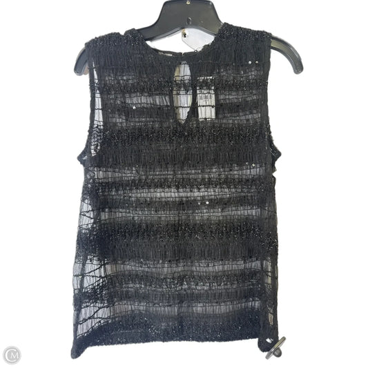 Top Sleeveless By Express In Black, Size: S