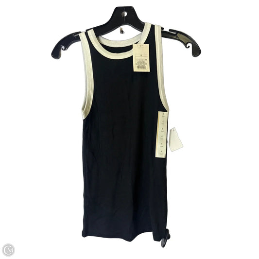 Top Sleeveless Basic By A New Day In Black & White, Size: S