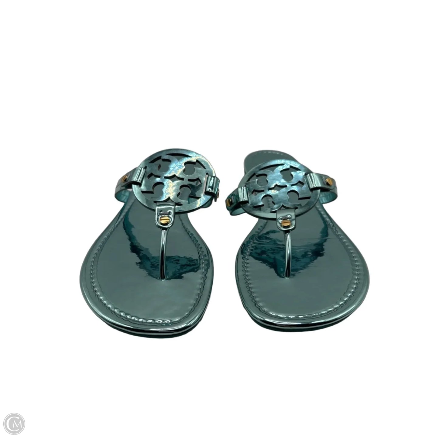 Sandals Designer By Tory Burch In Blue, Size: 11