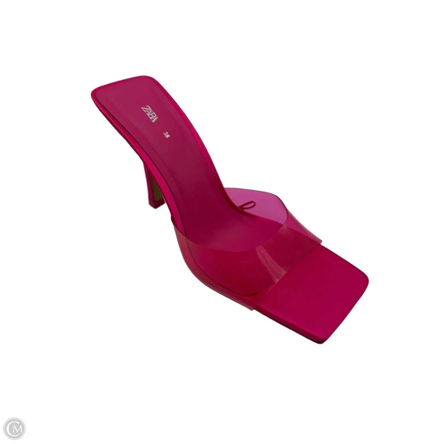 Shoes Heels Block By Zara In Pink, Size: 8
