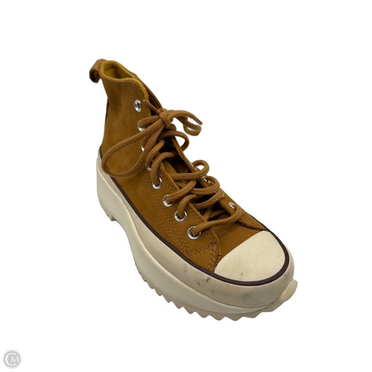 Shoes Sneakers Platform By Converse In Tan, Size: 8.5