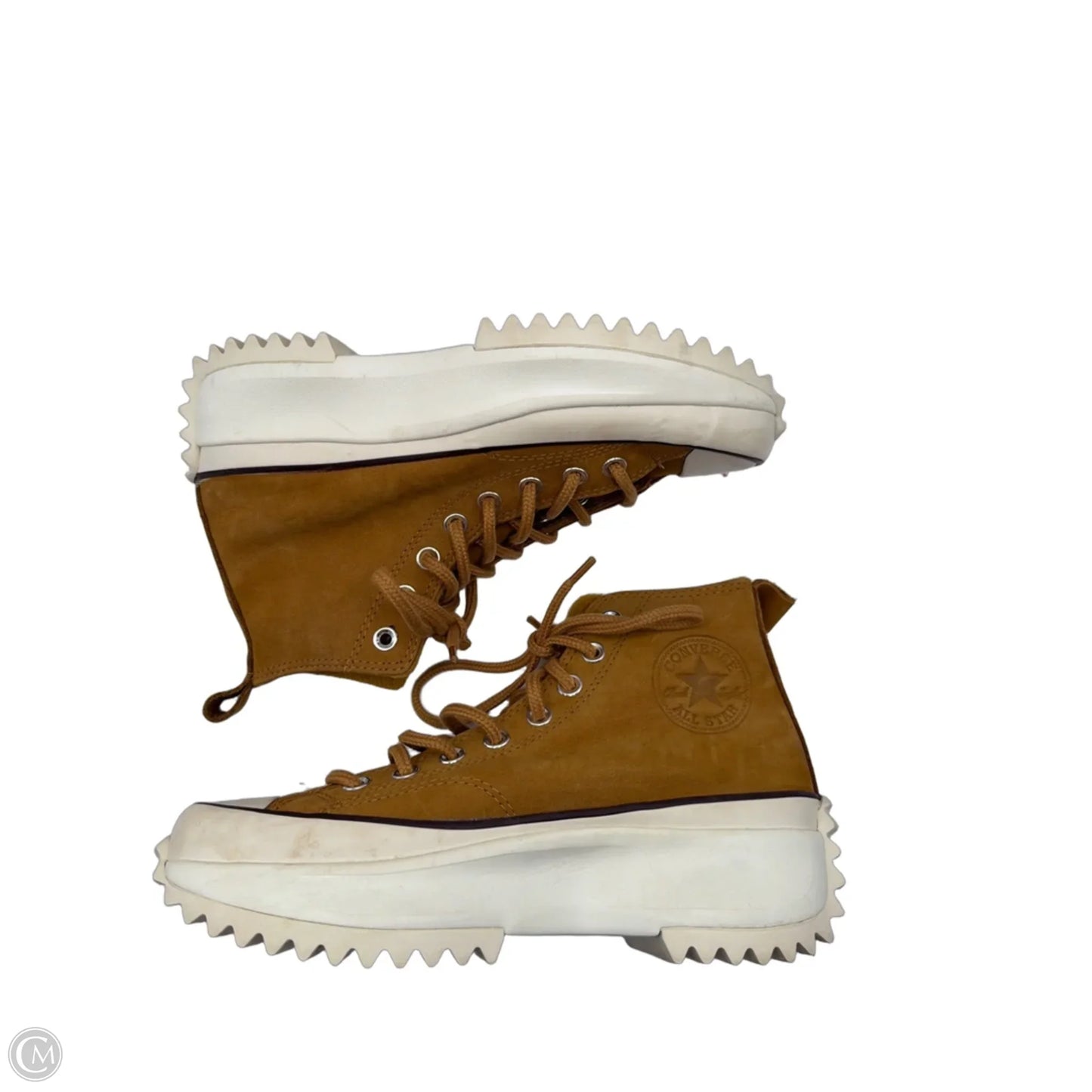 Shoes Sneakers Platform By Converse In Tan, Size: 8.5