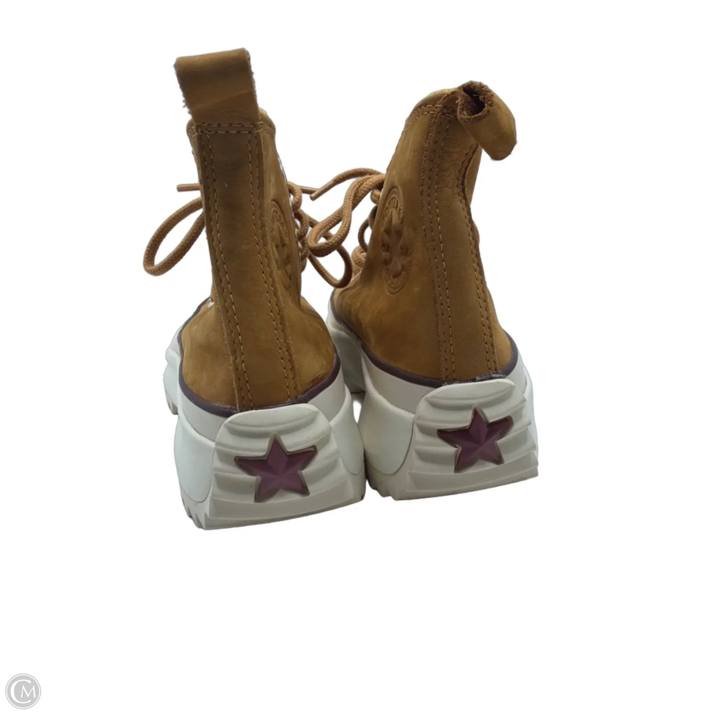 Shoes Sneakers Platform By Converse In Tan, Size: 8.5