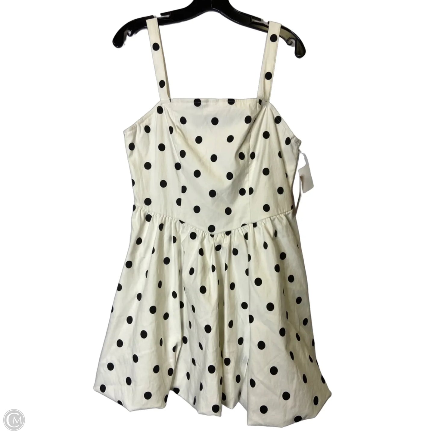 Dress Casual Short By Clothes Mentor In Polkadot Pattern, Size: Xl