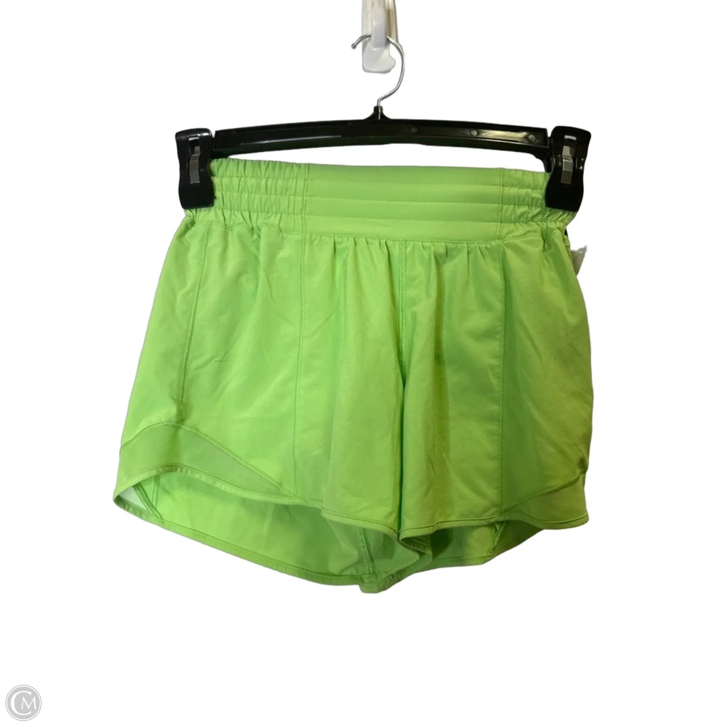Athletic Shorts By Lululemon In Green, Size: 2