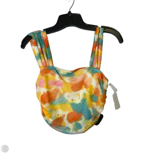 Top Sleeveless By Shein In Orange, Size: 2