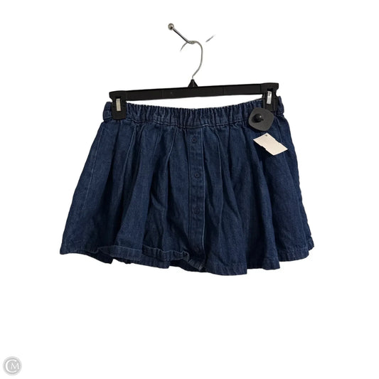 Skort By Offline In Blue Denim, Size: S