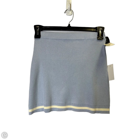 Skirt Mini & Short By Pink Rose In Blue, Size: Xs