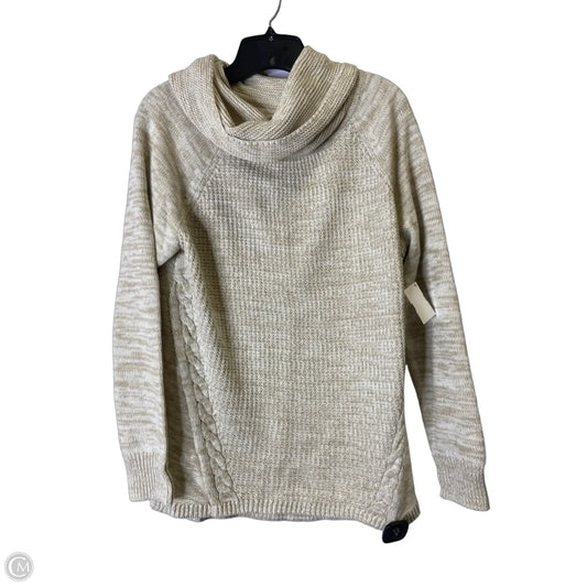 Sweater By Croft And Barrow In Cream, Size: L