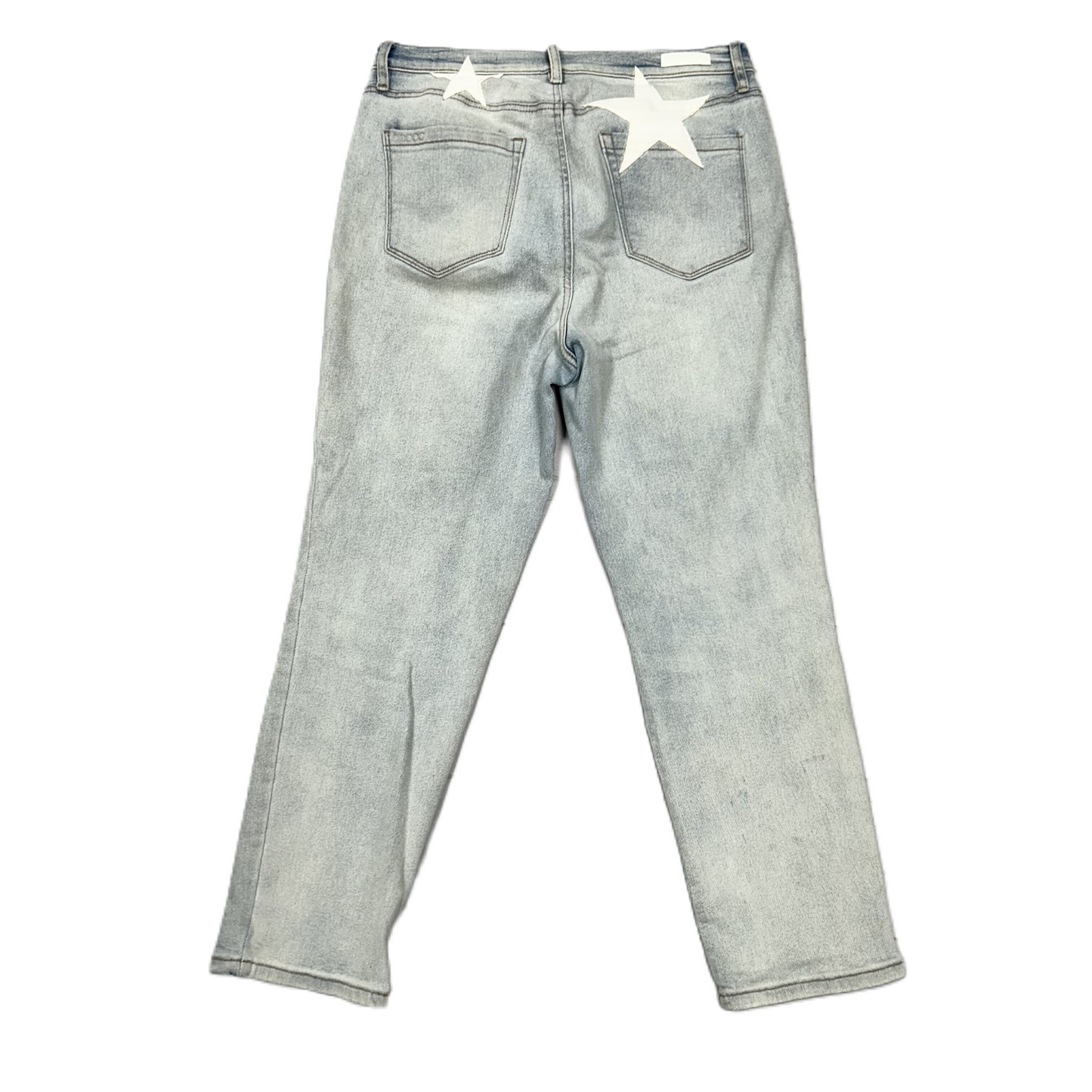 Blue Denim Jeans Cropped By Blanknyc, Size: 8