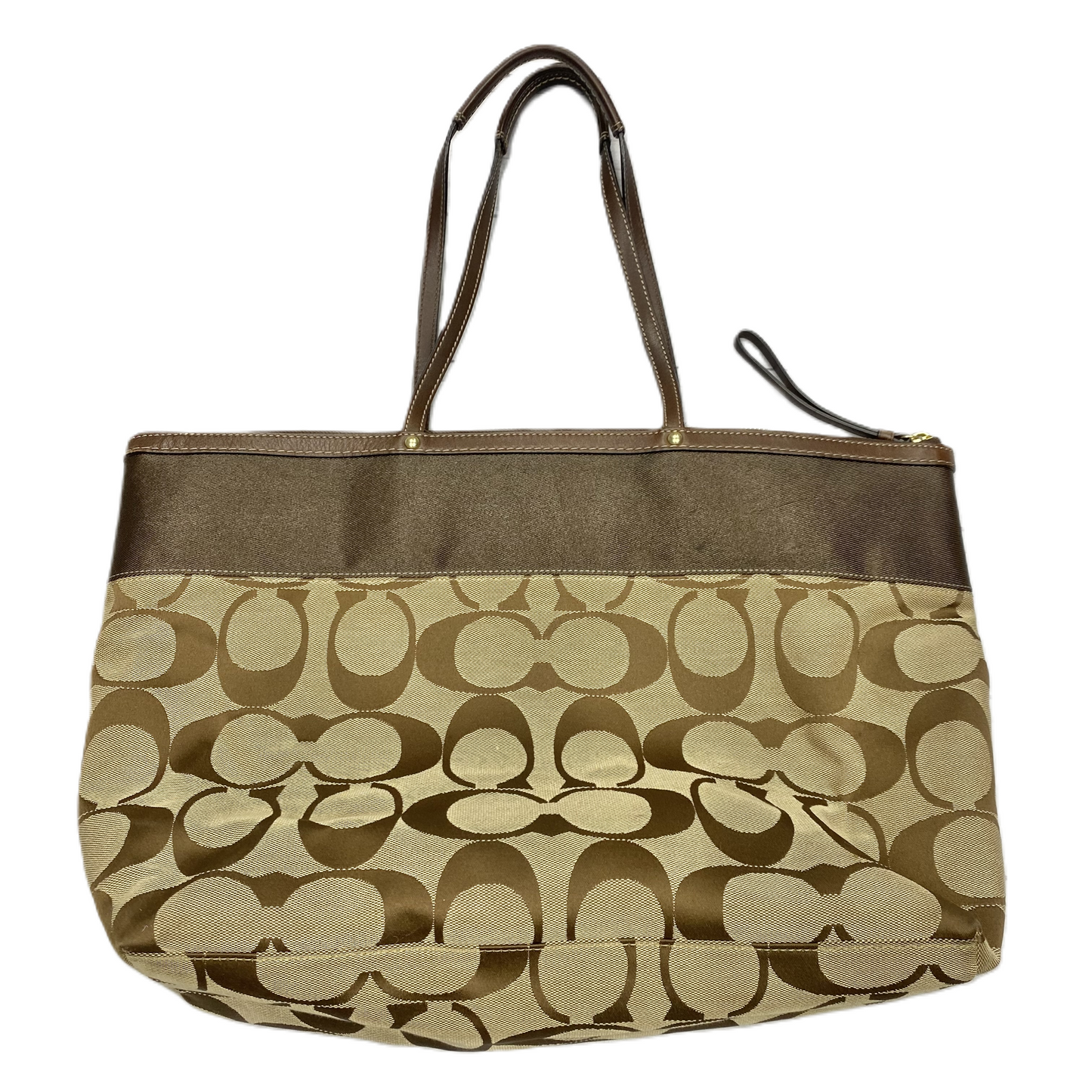 Tote Designer By Coach, Size: Large