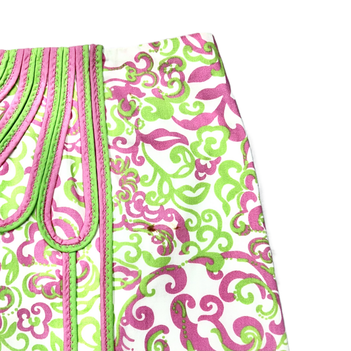 Green & Pink Skirt Designer By Lilly Pulitzer, Size: 12