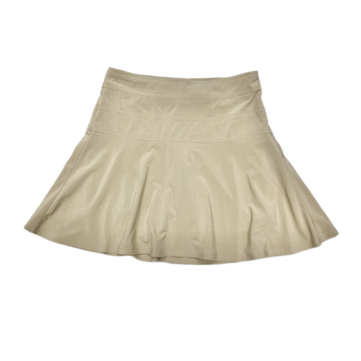 Athletic Skort By Athleta In Tan, Size: S