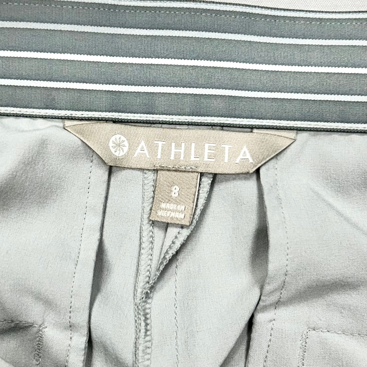 Athletic Skort By Athleta In Grey, Size: 8