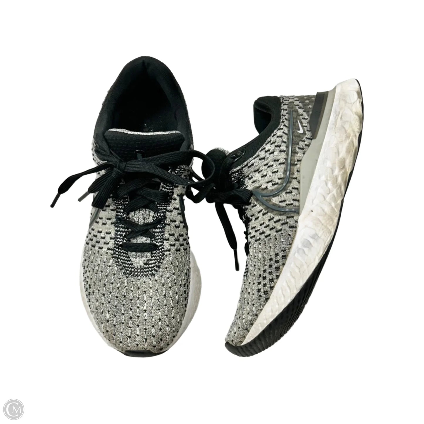 Shoes Athletic By Nike In Black & Grey, Size: 7