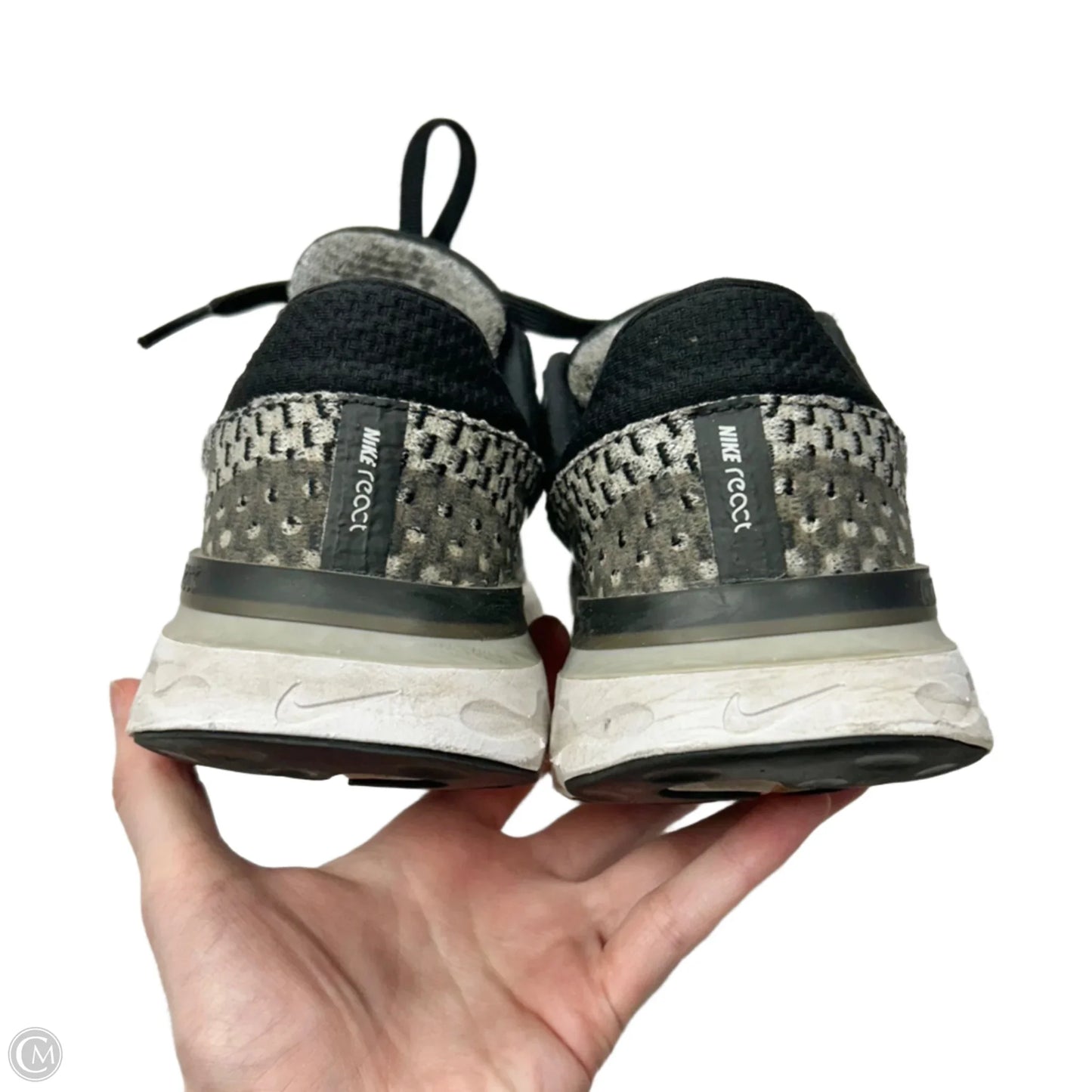 Shoes Athletic By Nike In Black & Grey, Size: 7