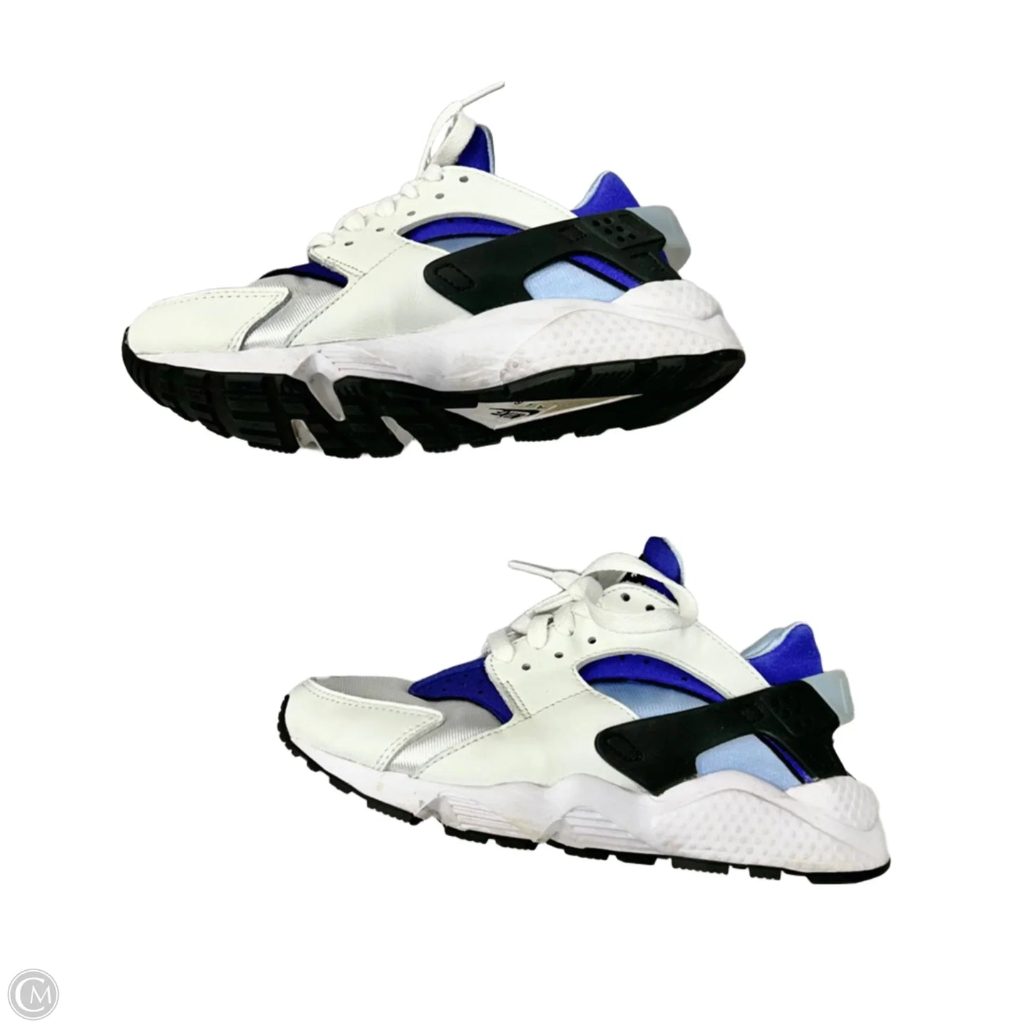 Shoes Sneakers By Nike In Blue & White, Size: 6.5