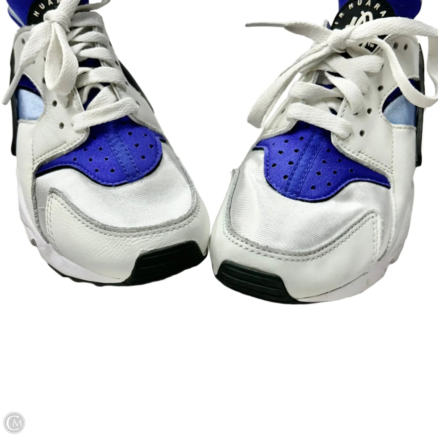 Shoes Sneakers By Nike In Blue & White, Size: 6.5