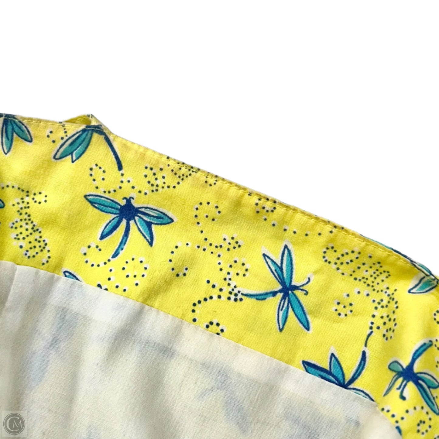 Dress Designer By Lilly Pulitzer In Blue & Yellow, Size: S