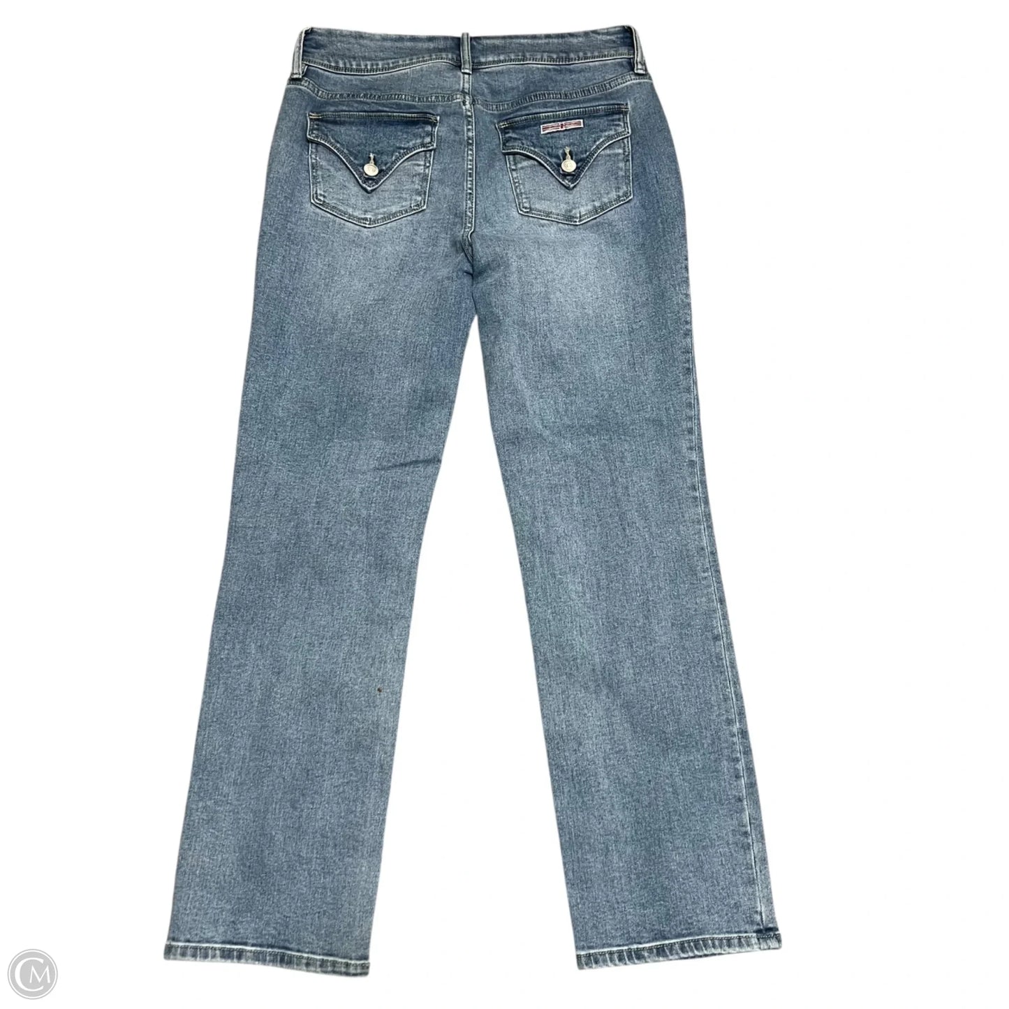 Jeans Boot Cut By Hudson In Blue Denim, Size: 6