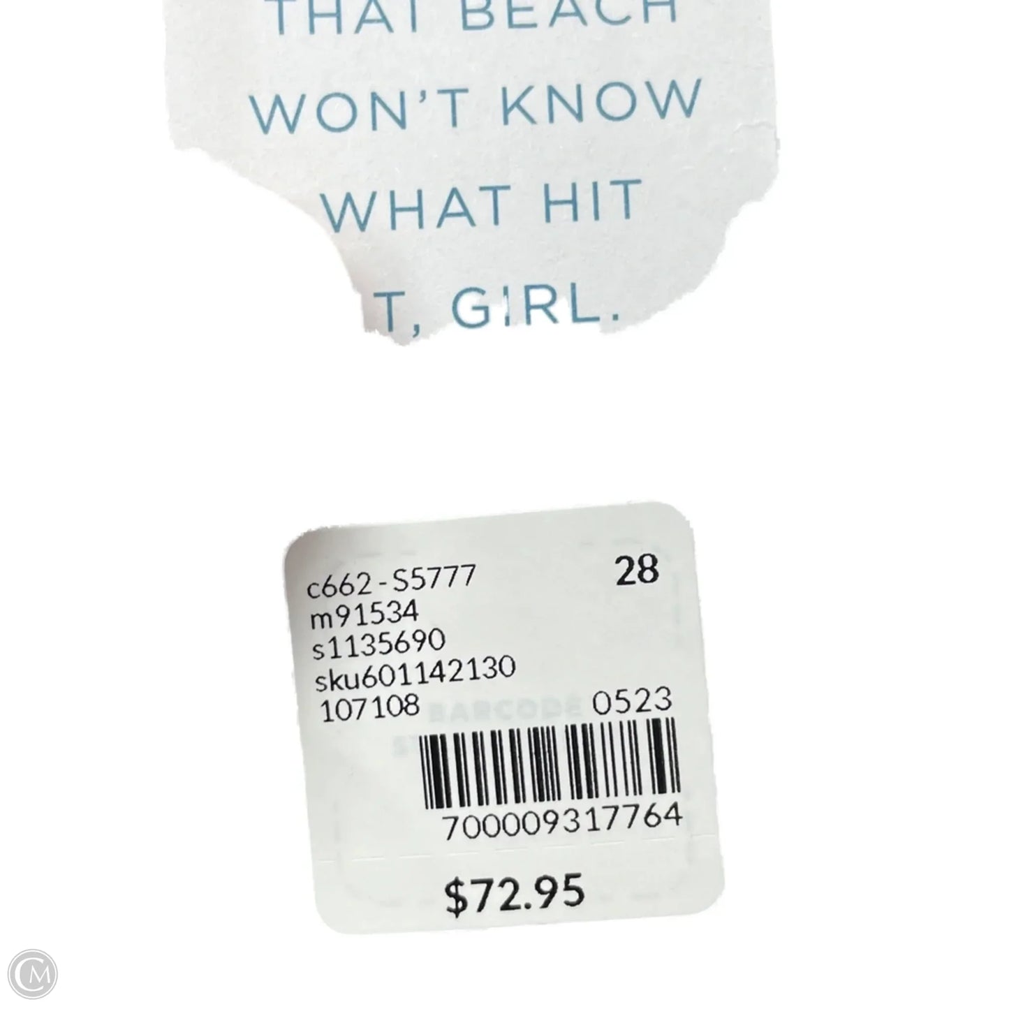 Swimsuit Top By Cacique In Blue, Size: 4x